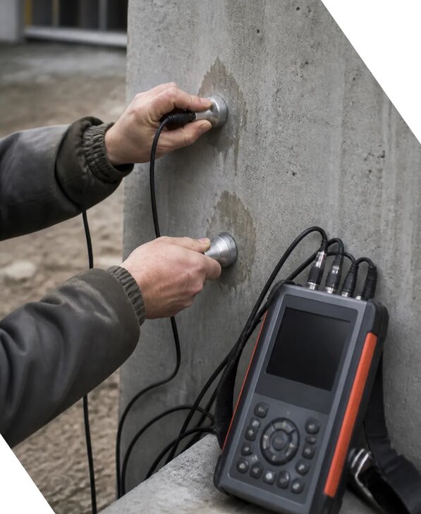 Ультразвуковой контроль прочности бетона на объекте в Нефтекамске
