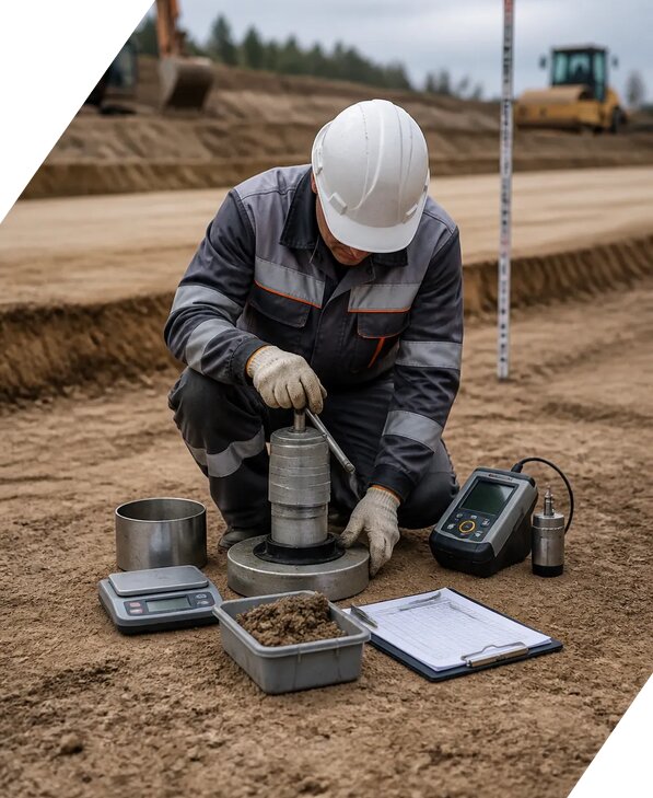Определение плотности грунта в Нефтекамске от 2054 р. | ЭкспертизаРоссия