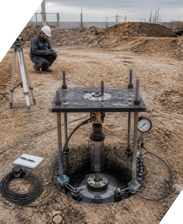 Испытание грунта штампом в скважине в Нефтекамске от 15402 р. | ЭкспертизаРоссия