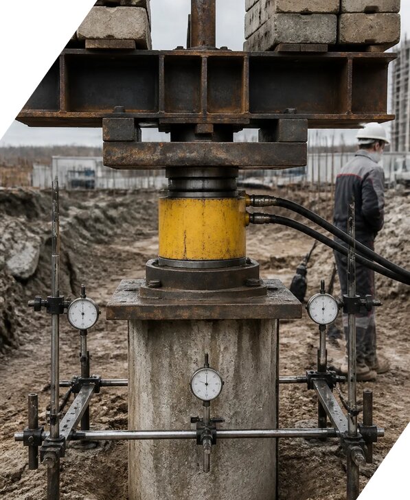 Статические испытания свай в Нефтекамске от 46206 р. | ЭкспертизаРоссия