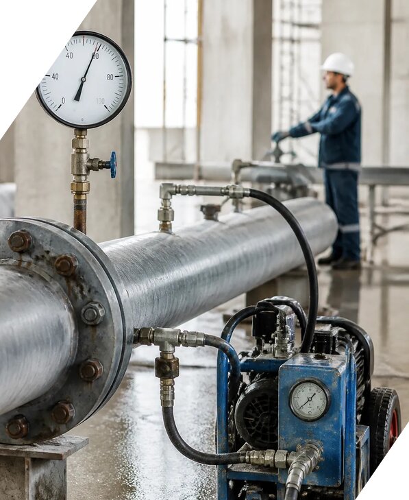 Испытание трубопроводов на прочность в Нефтекамске от 5134 р. | ЭкспертизаРоссия