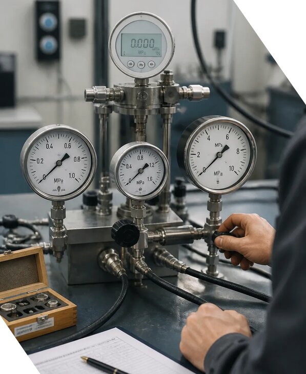 Поверка манометров с оформлением документов в Нефтекамске